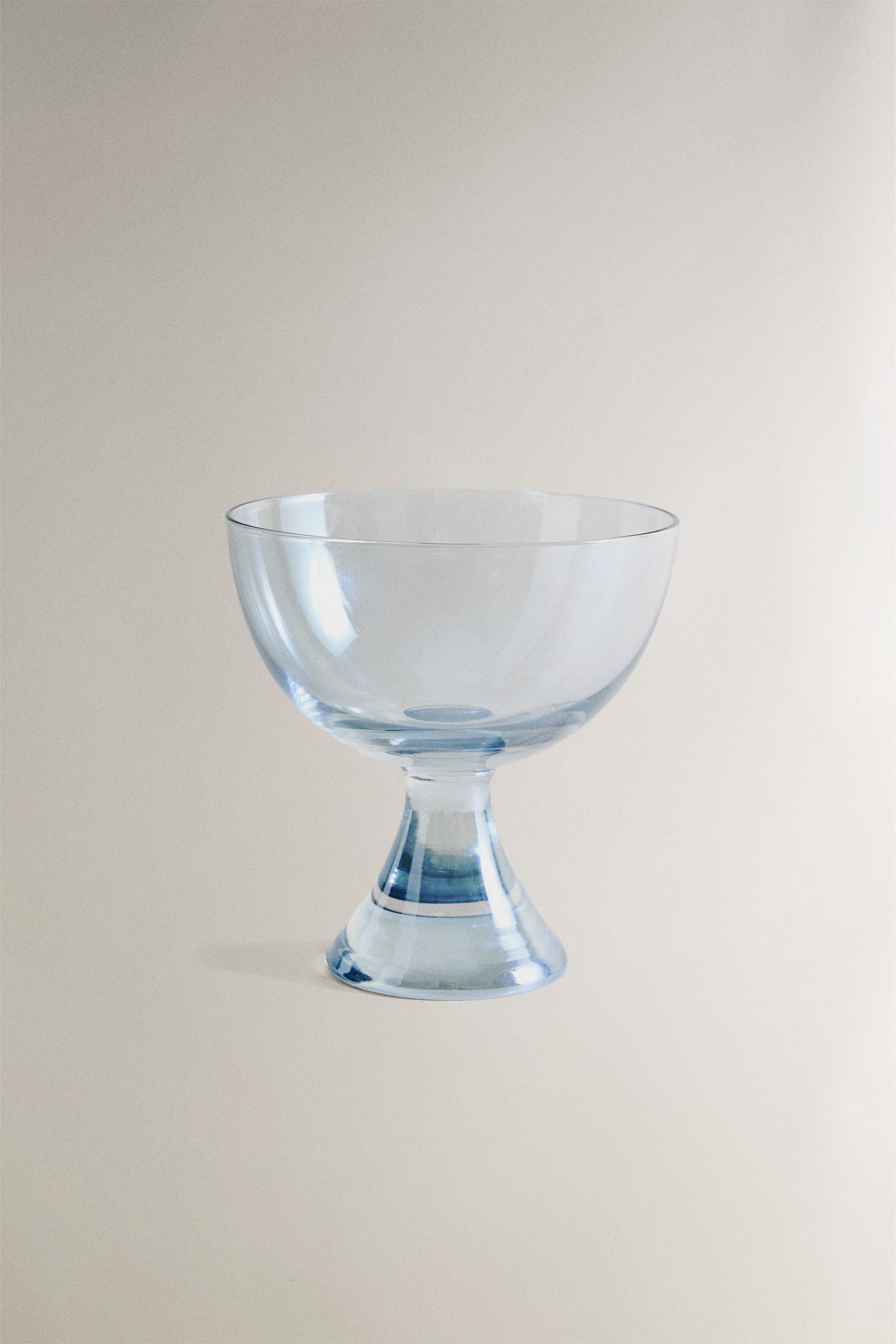 COLORED DESSERT GLASS